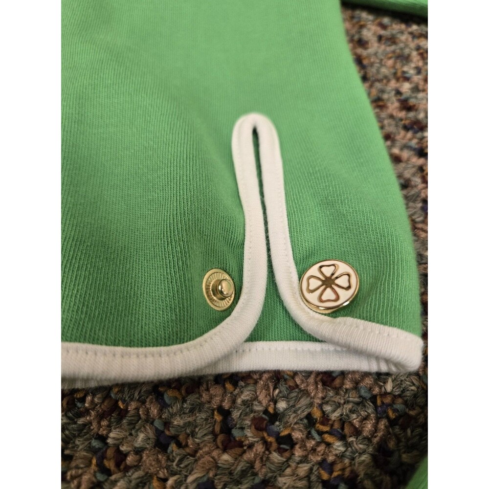 Clover Golf 1/4 Zip Long Sleeve Golf Polo – Green – Women’s Medium - Picture 5 of 14